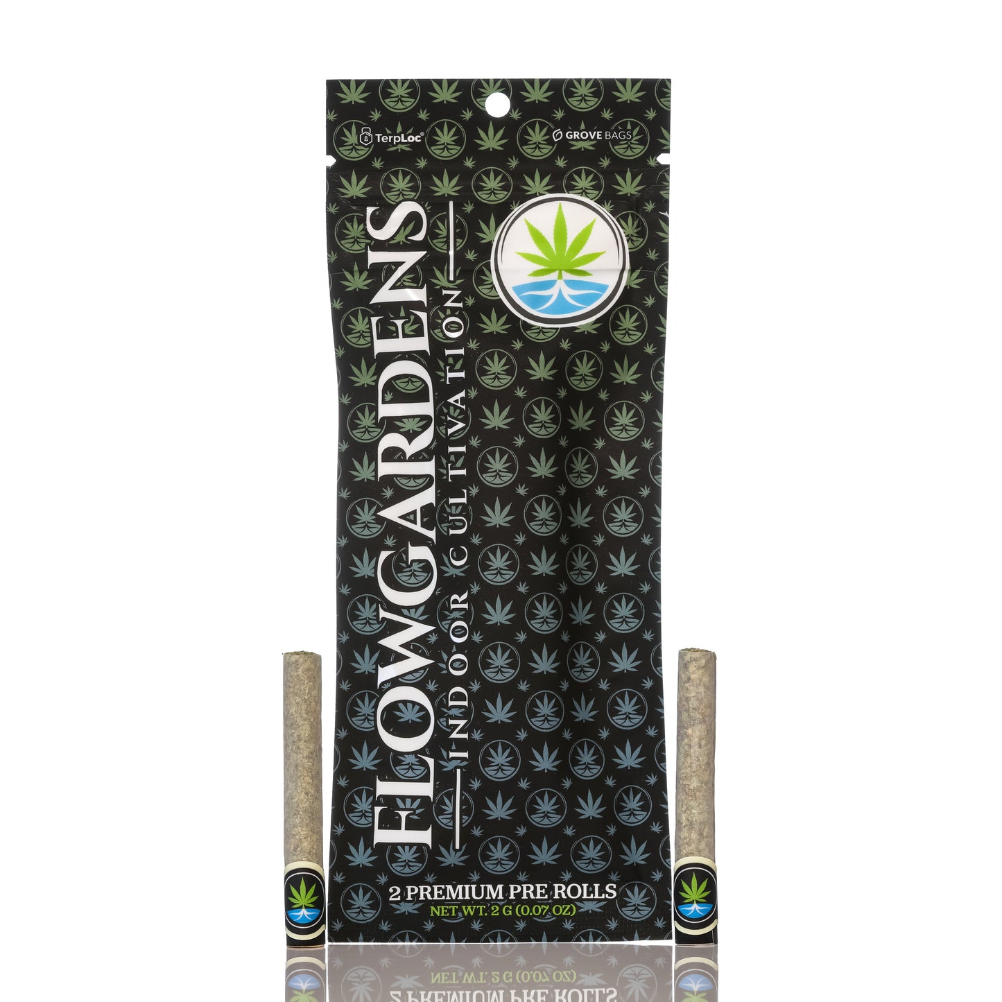 FlowRolls THCa Live Rosin Infused – 2 Pack (1g Each)