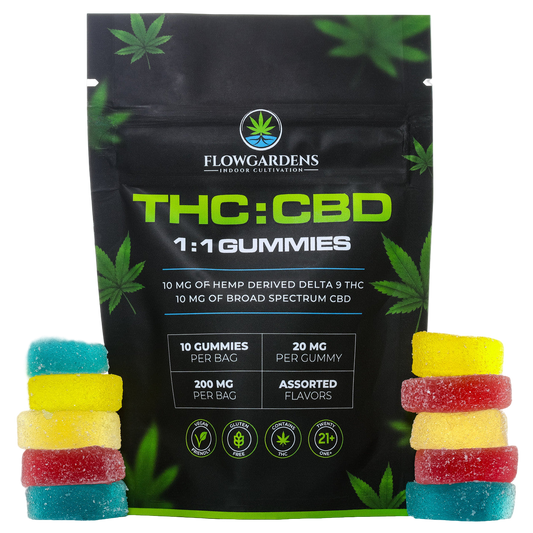 THC:CBD Gummies 1:1