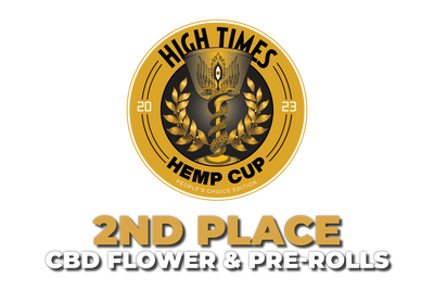 2nd Place - Hemp Cup: CBD Flower & Pre-Rolls